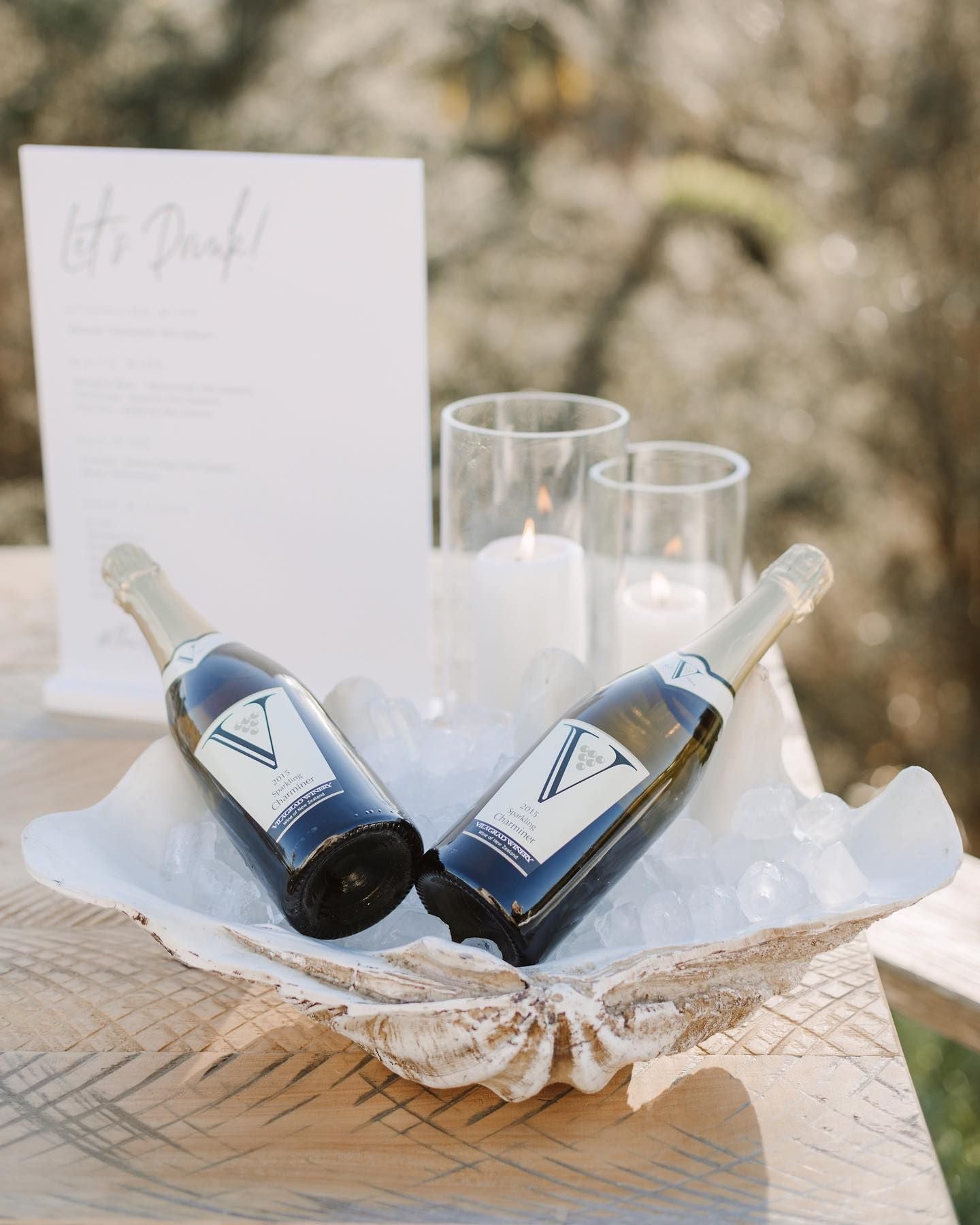 Clam Shell Wine Cooler