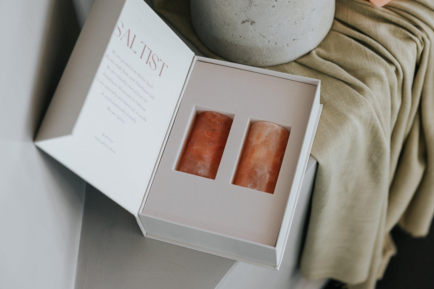 Pink Salt Tequila Shot Glasses: Set of 2 - Saltist