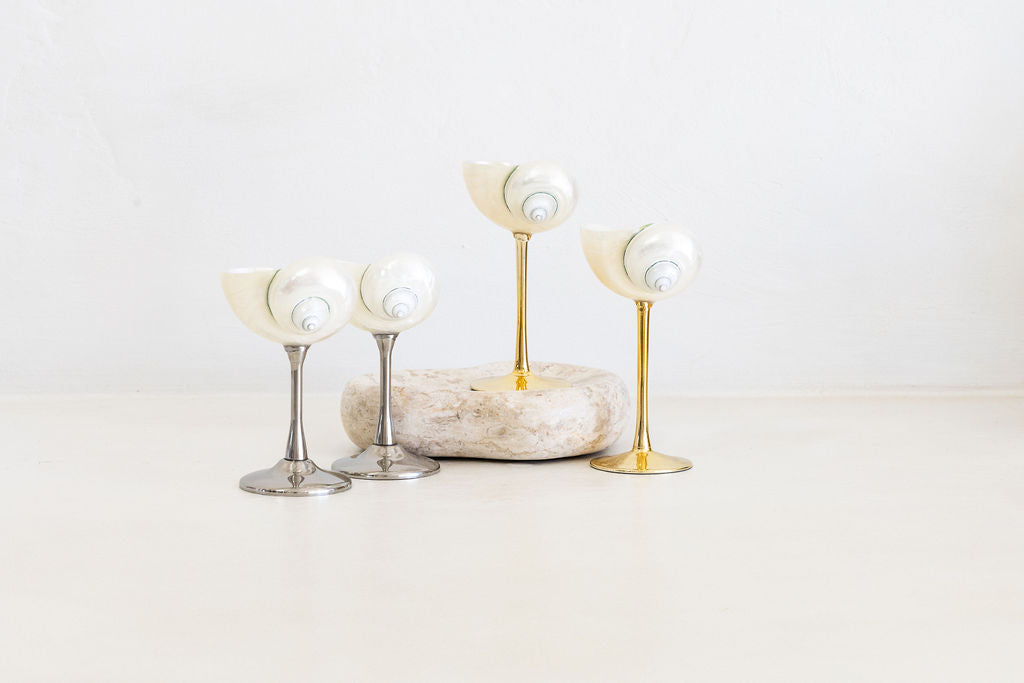 Shell Cocktail Glass Bundle