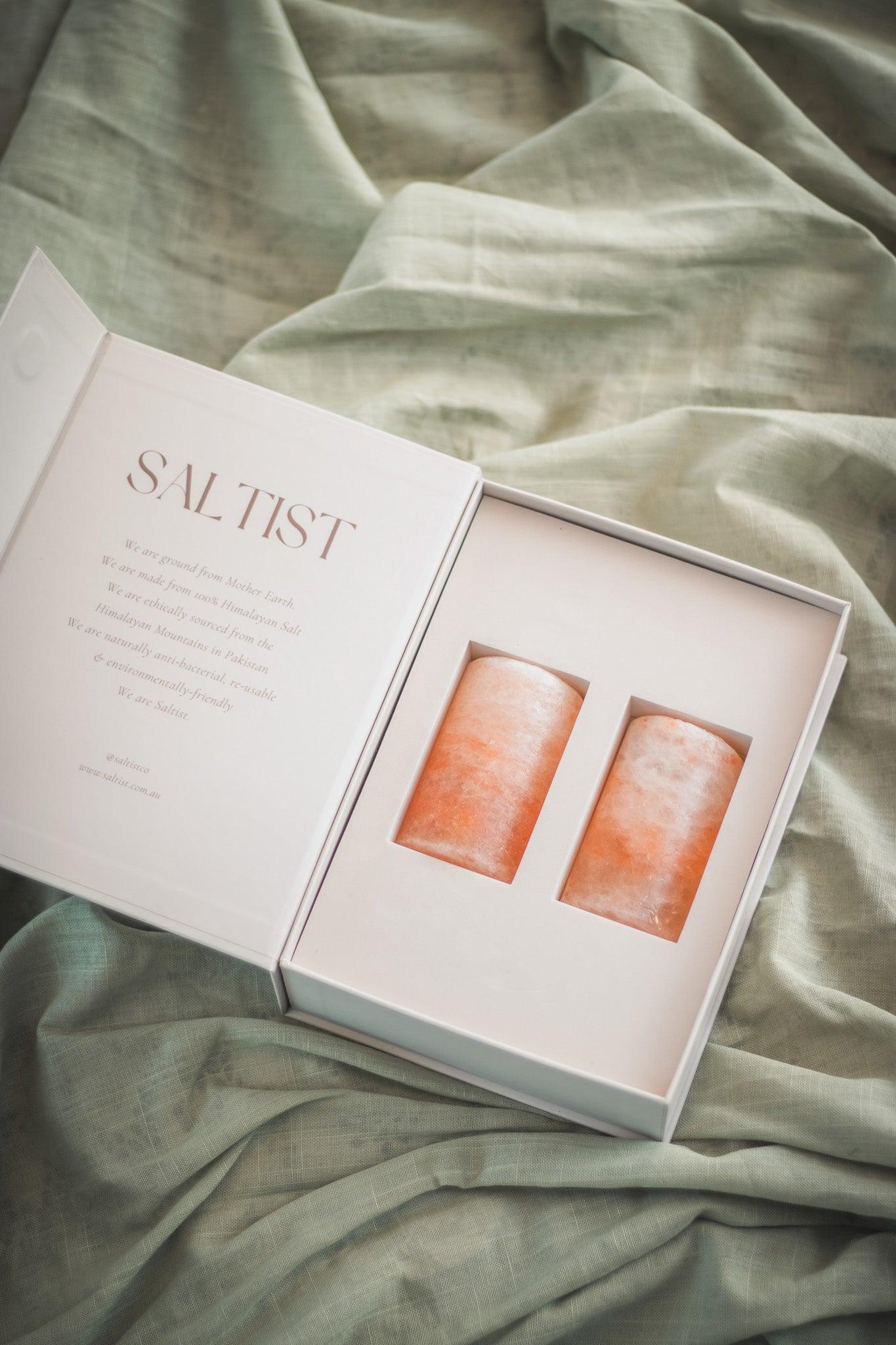 Pink Salt Tequila Shot Glasses: Set of 2 - Saltist