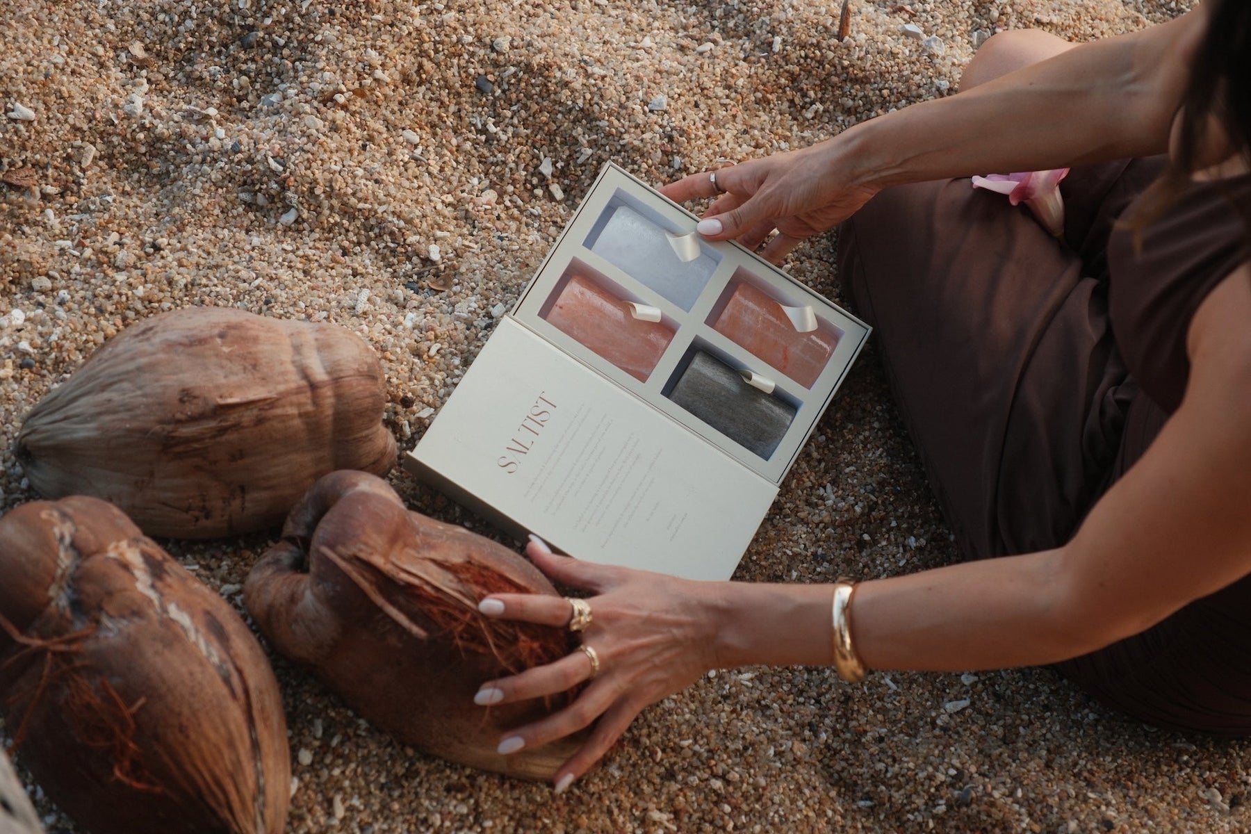 Laura Cracknell Saltist Himalayan Salt Shot Glasses