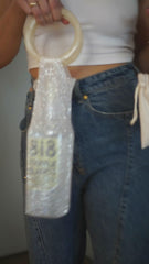 818 Blanco Tequila + Luxe Diamante Wine Bag