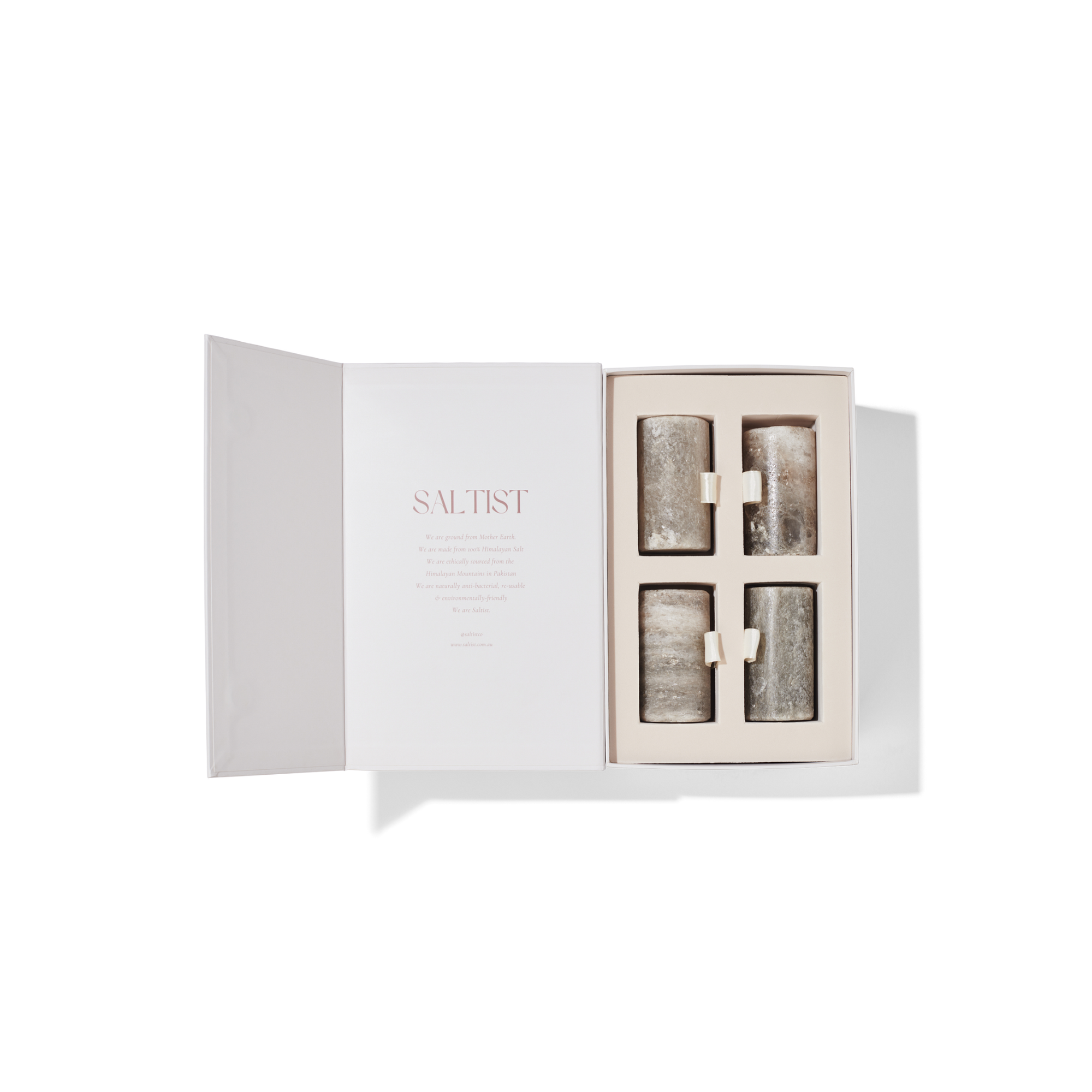 Himalayan Salt Tequila Shot Glass Set