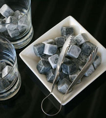 Granite Whisky Ice Cube Stones: Set of 6
