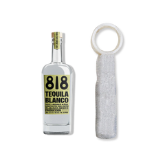 818 Blanco Tequila + Luxe Diamante Wine Bag