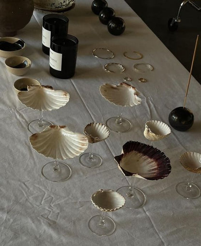 Sea Shell Cocktail Glass