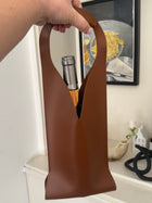 Leather-Look Wine, Champagne & Tequila Carrier Bag