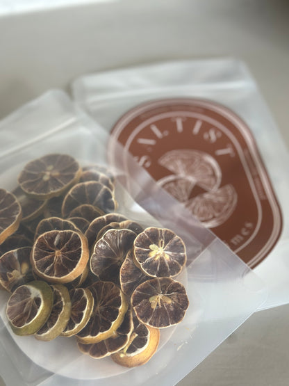 Dried Limes for Cocktails