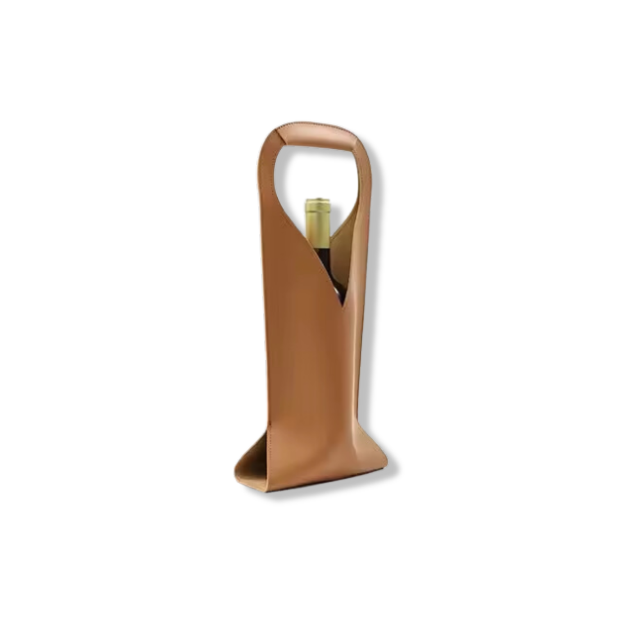 Leather-Look Wine, Champagne & Tequila Carrier Bag