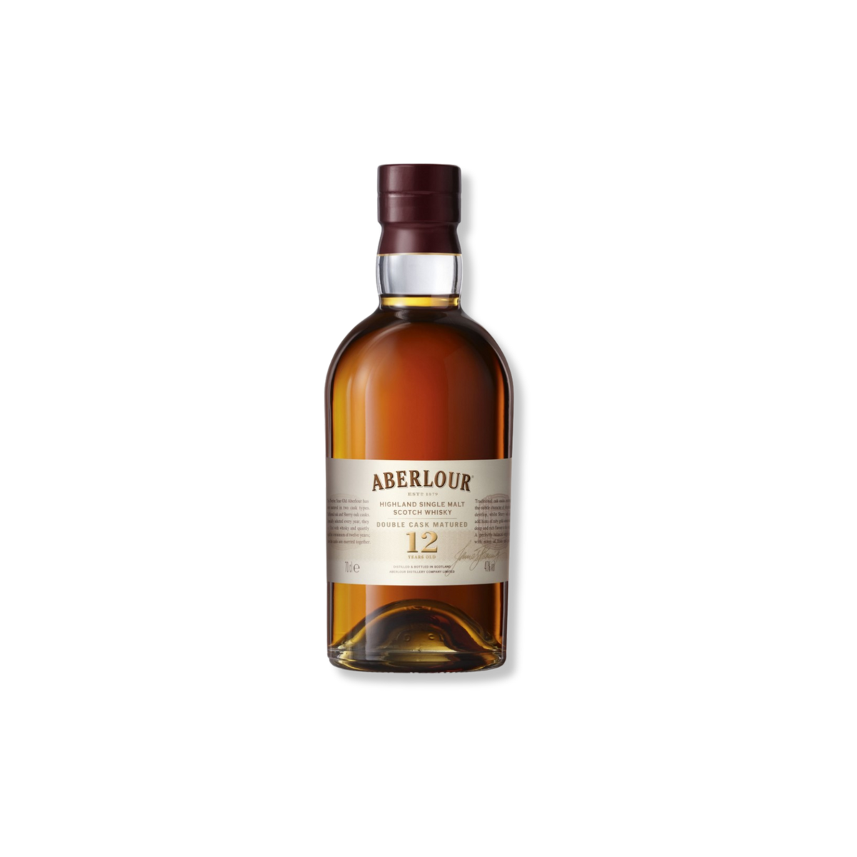 Aberlour 12 Year Old Double Cask Single Malt Scotch Whisky 700mL