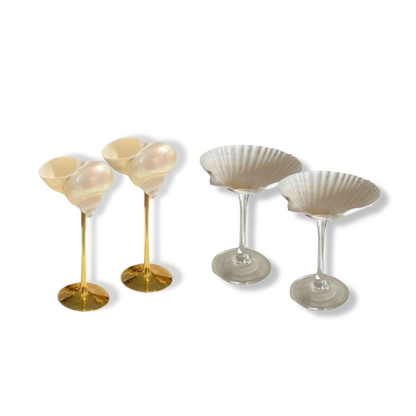 Shell Cocktail Glass Bundle