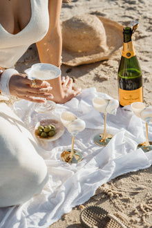 Sea Shell Cocktail Glass