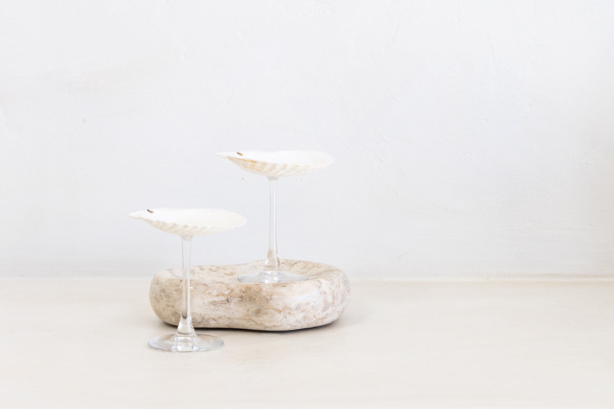 Sea Shell Cocktail Glass