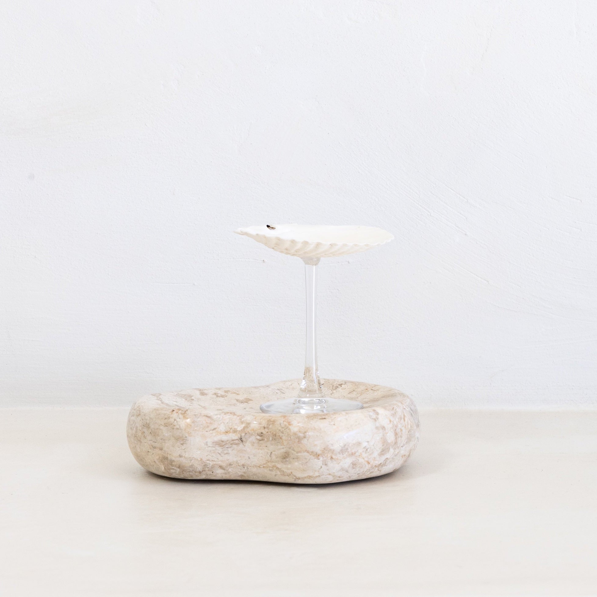 Sea Shell Cocktail Glass