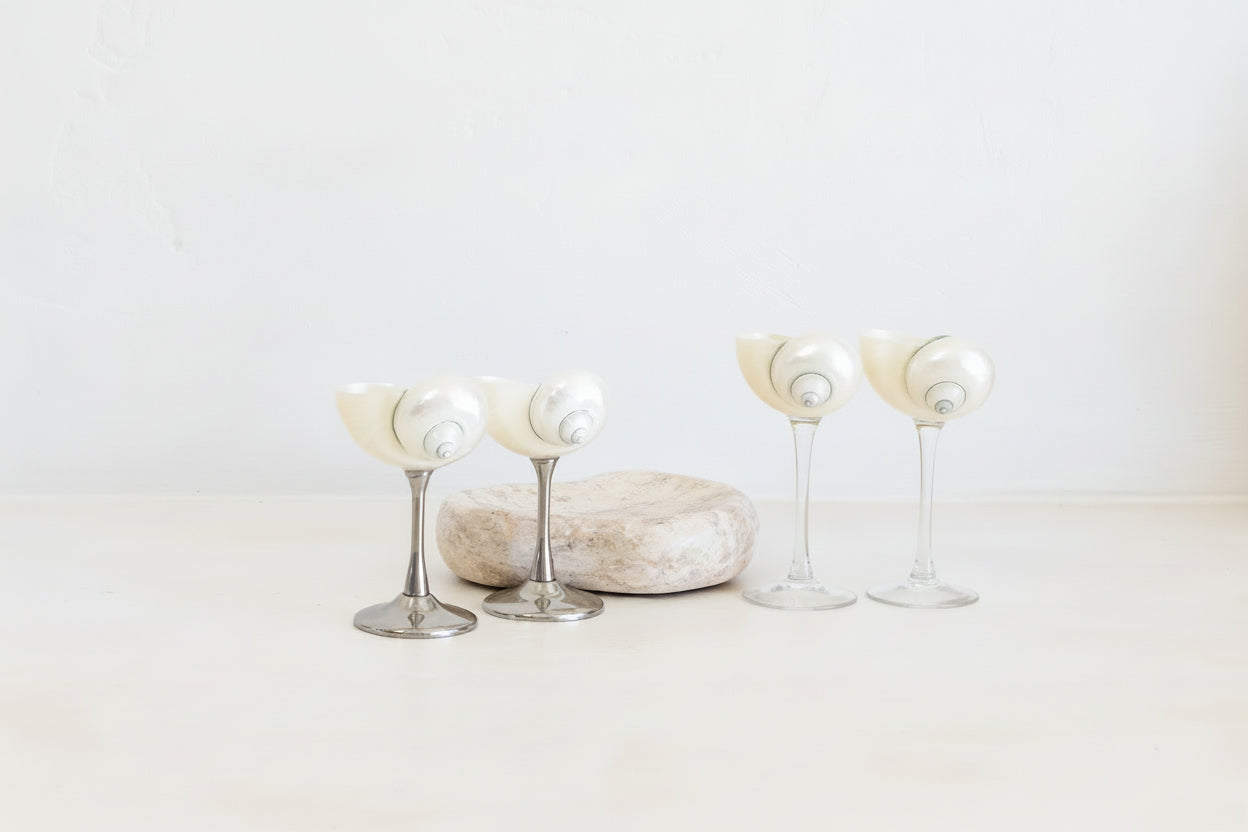 Shell Cocktail Glass Bundle