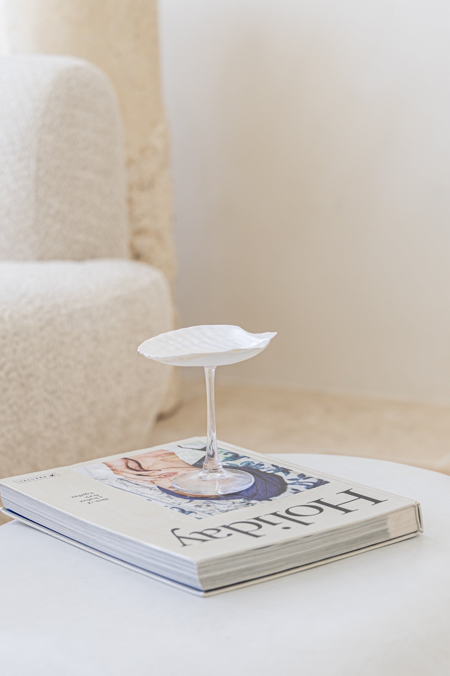 Sea Shell Cocktail Glass