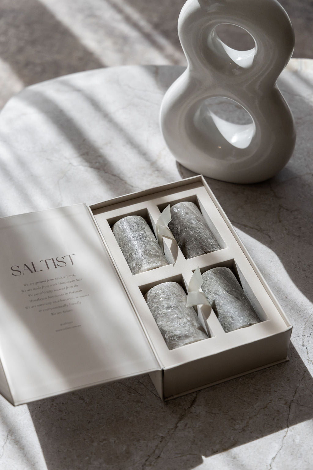 The Kendall Set: 818 Reserve Tequila & Salt Shot Glasses Gift Set