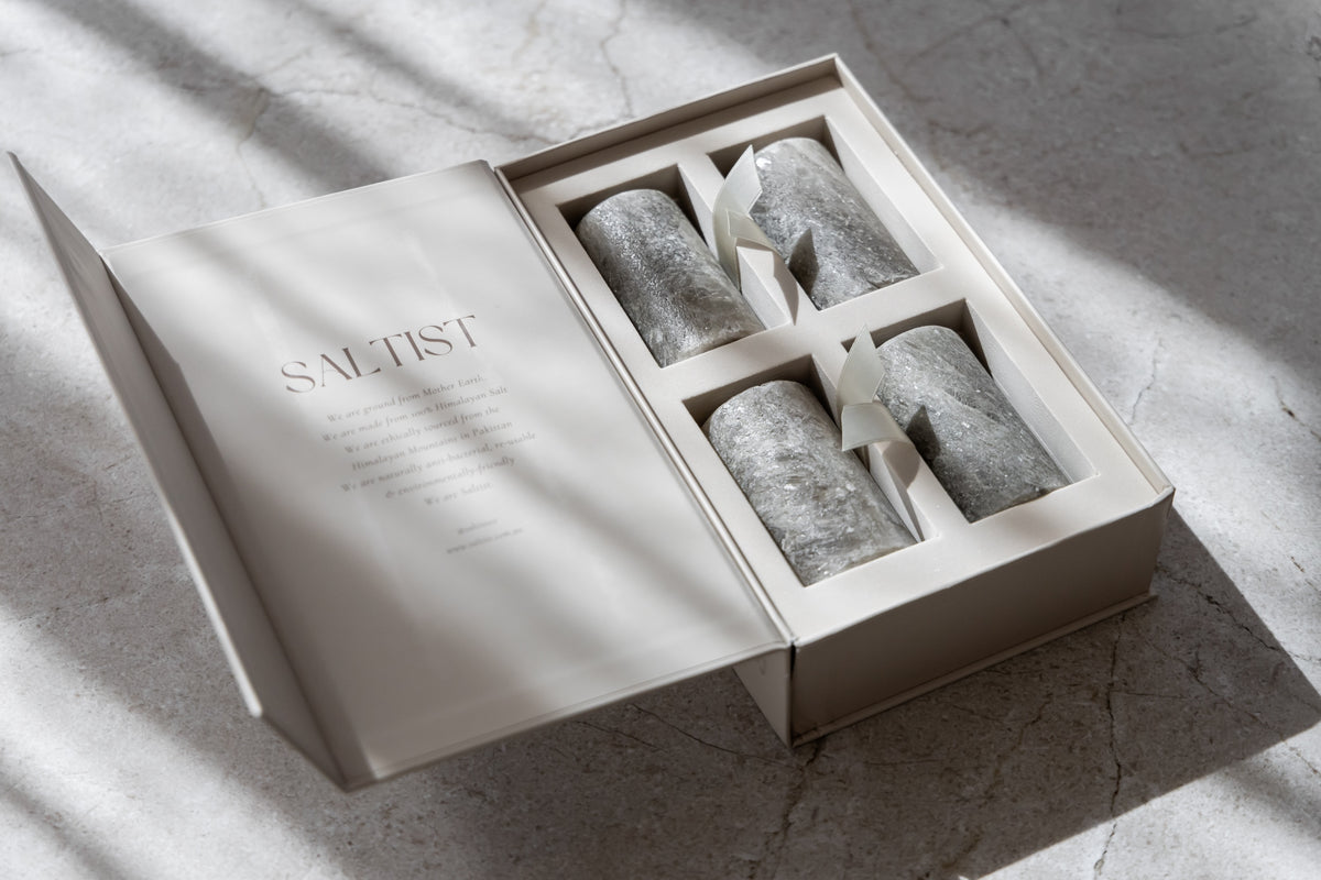 Black Himalayan Salt Tequila Shot Glasses