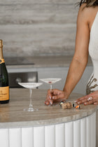 Sea Shell Cocktail Glass