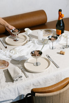 Stainless serving bowls