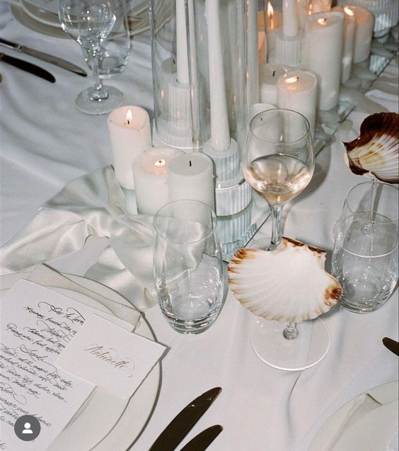 Sea Shell Cocktail Glass