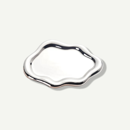 Chrome Cloud Dish