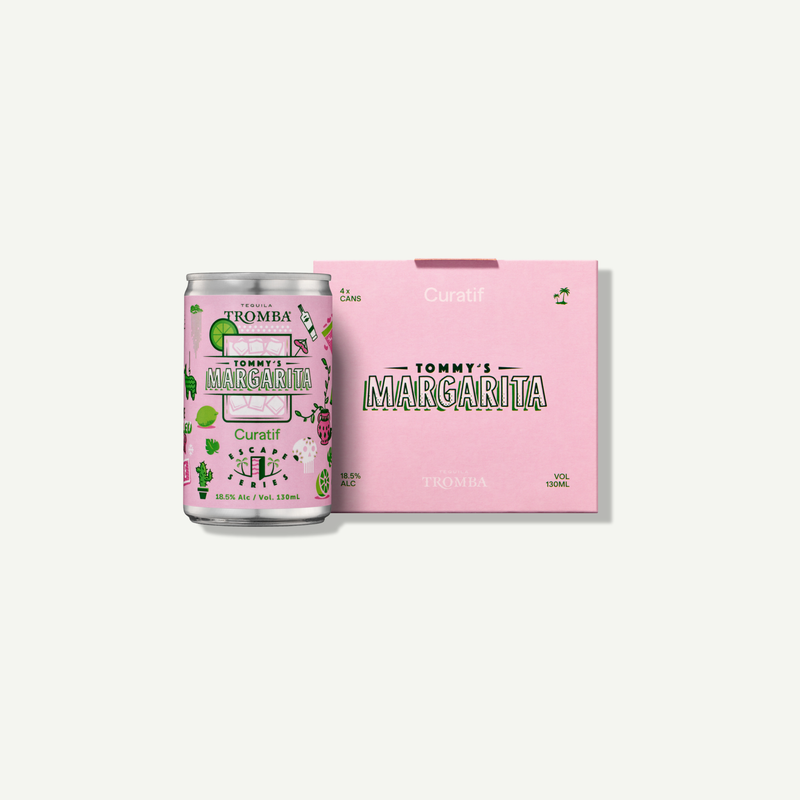 Curatif Tequila Tromba Tommy's Margarita Cans