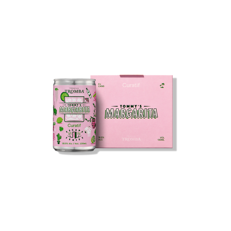 Curatif Tequila Tromba Tommy's Margarita Cans
