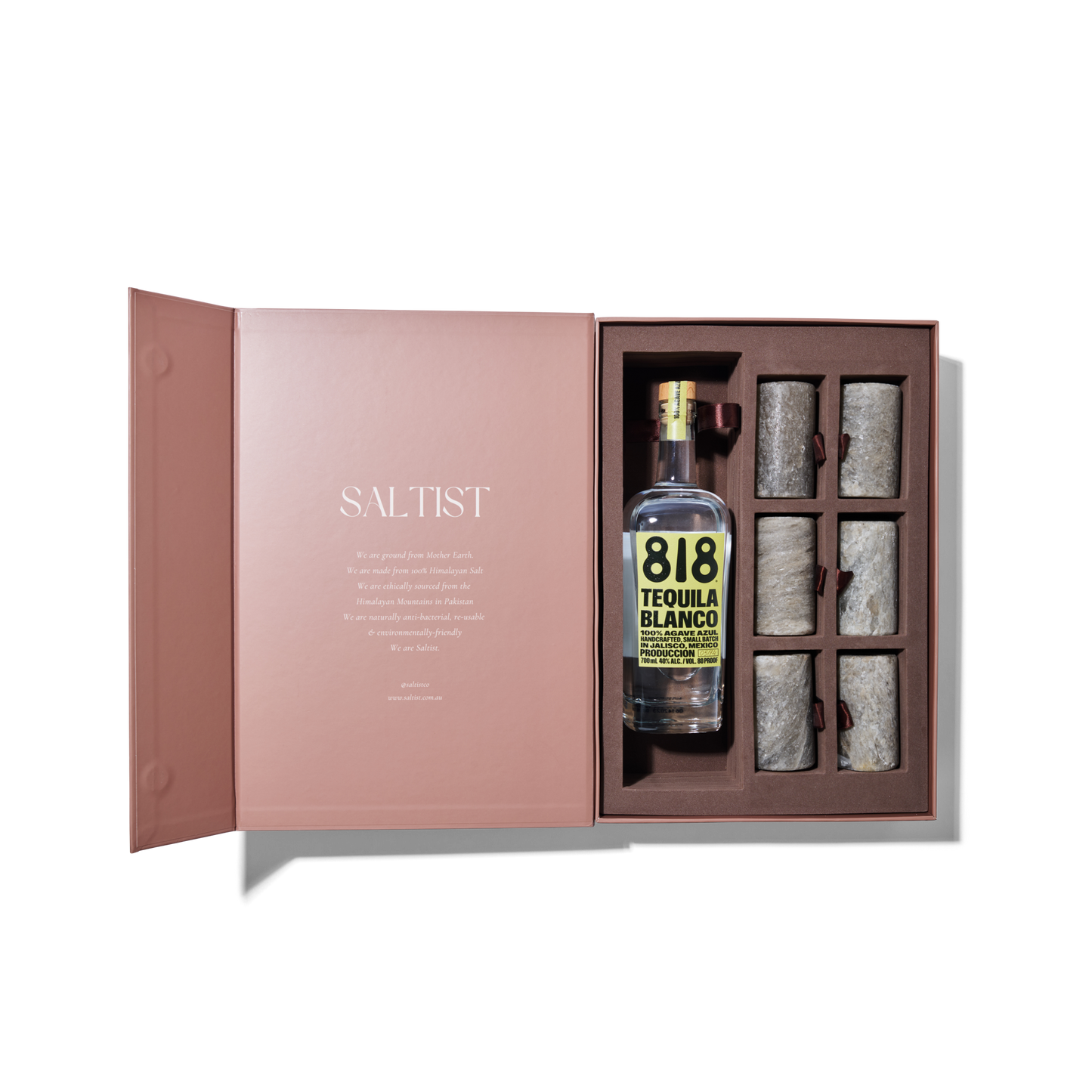 Deluxe Tequila Lover Gift Set: Black