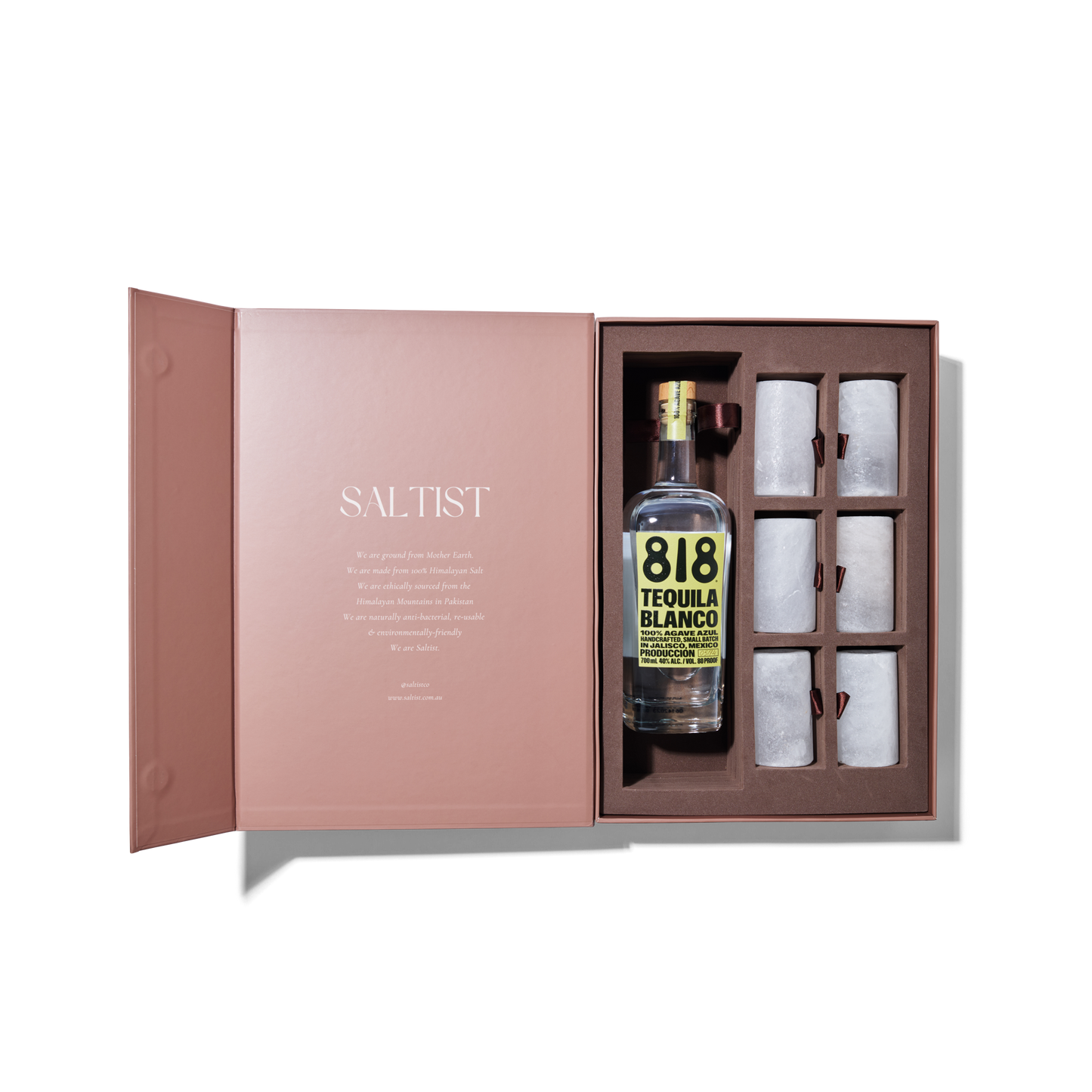 LIMITED EDITION: Deluxe Tequila Lover Gift Set: White