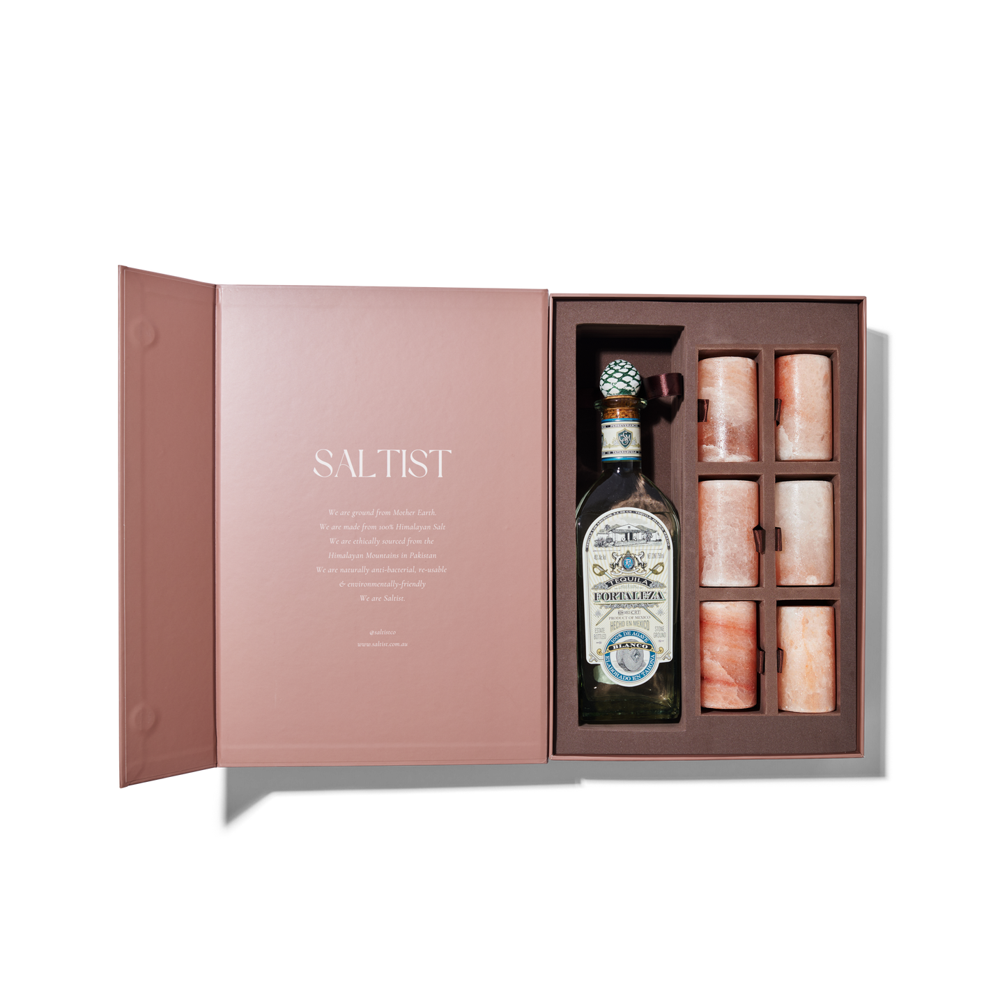 Deluxe Tequila Lover Gift Set: Pink
