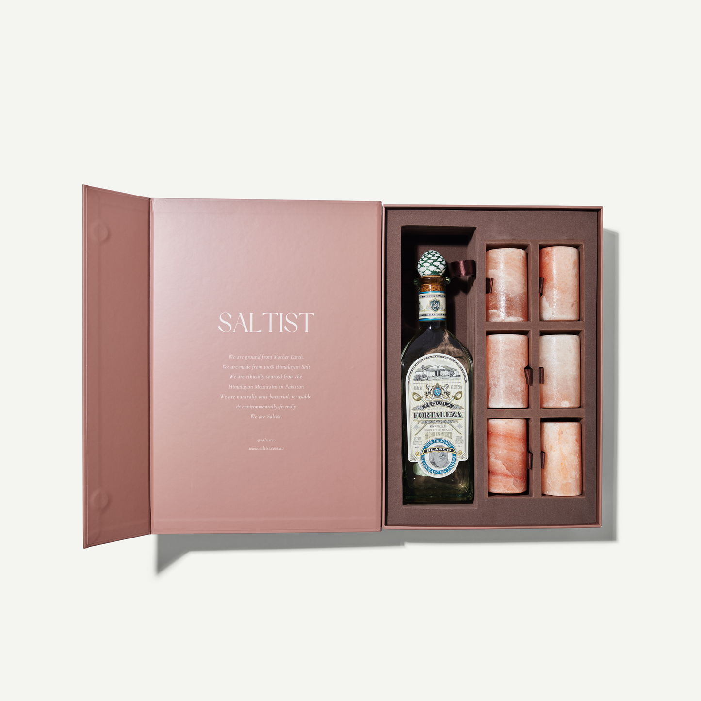 Deluxe Tequila Lover Gift Set: Pink