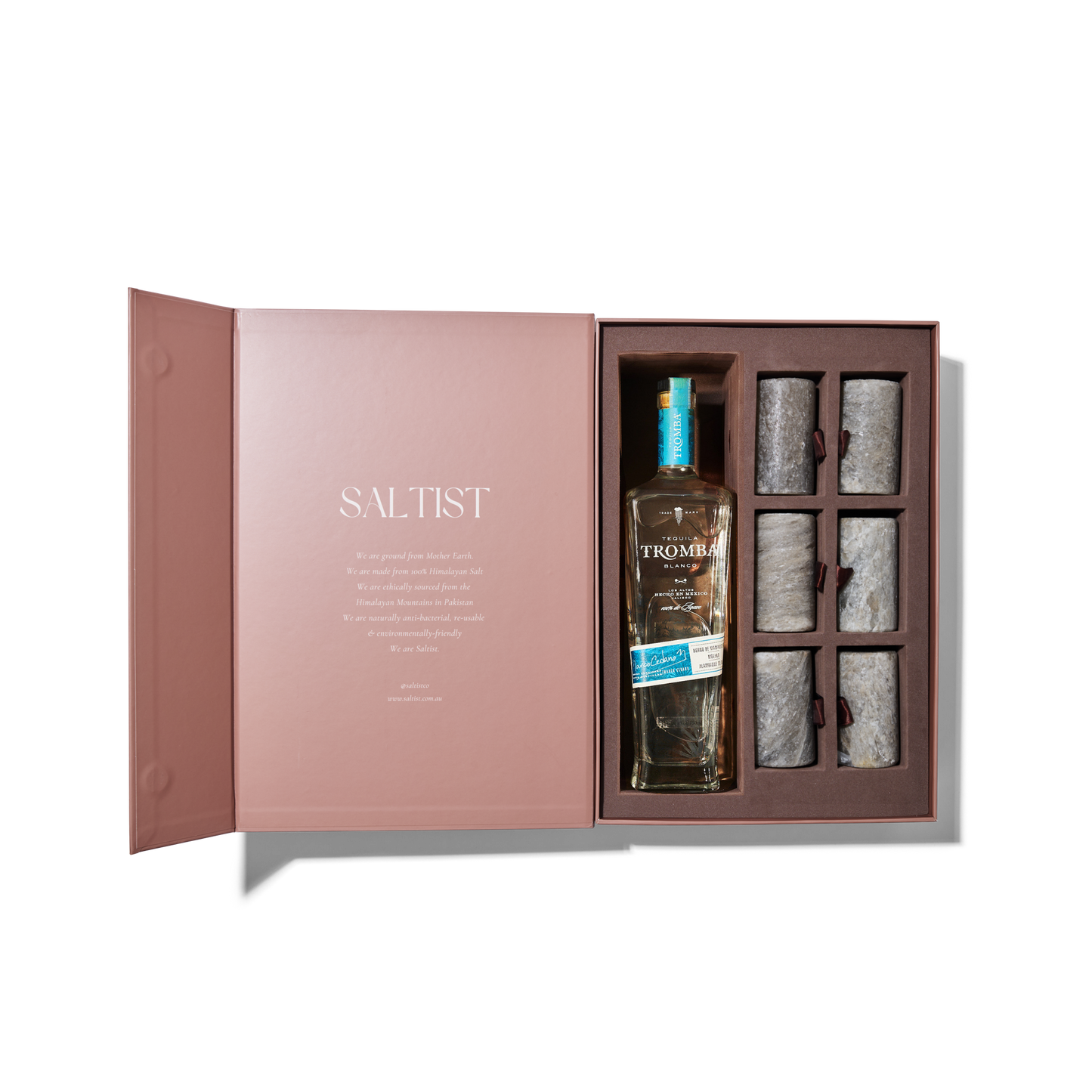 Deluxe Tequila Lover Gift Set: Black