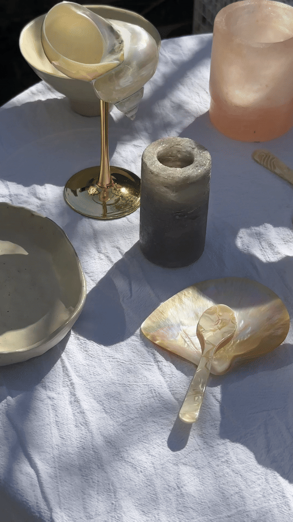 The Mother of Pearl Caviar Set