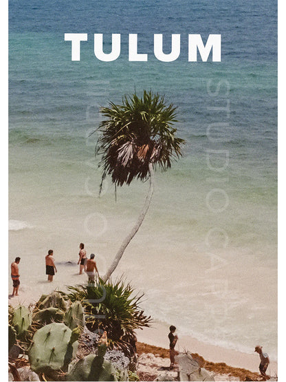 Tulum Waters | Homewares Print in A4 | The Beauty of Mexico