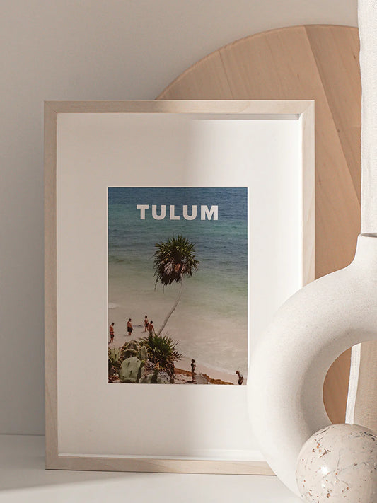 Tulum Waters | Homewares Print in A4 | The Beauty of Mexico